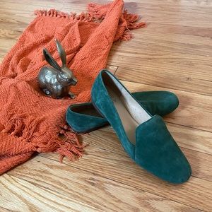 Naturalizer Eden mule suede dark green size 7.5